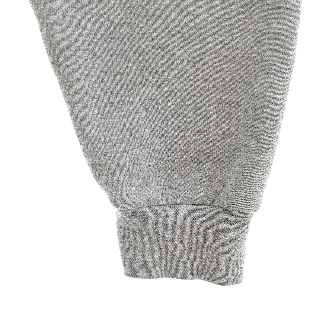 Russell Plain Blank Sweatshirt, Men's XL Size polyester gray type Vintage Second Hand