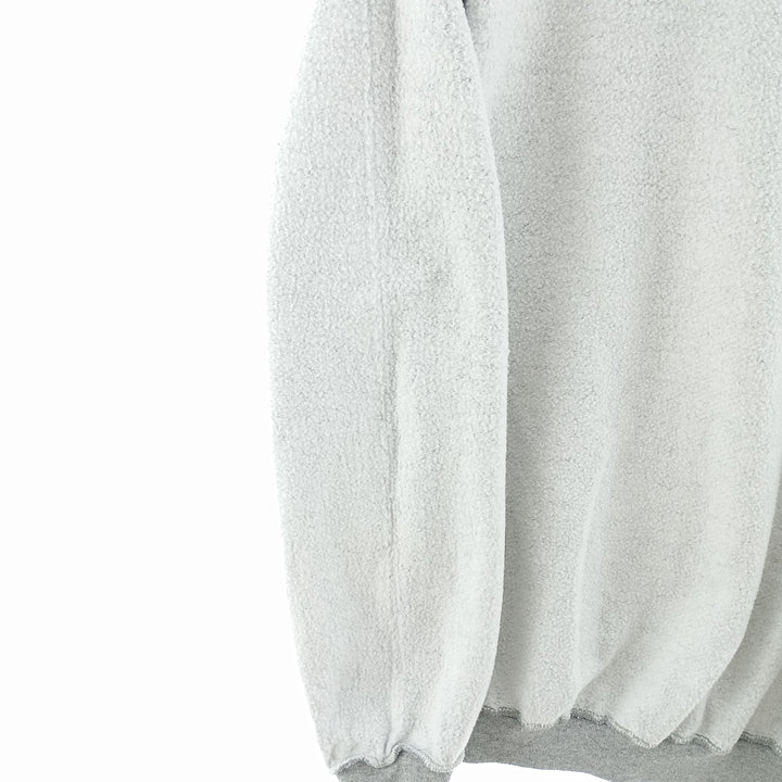 Franklin Sports plain blank sweatshirt, made in the USA, men's size L, vintage cotton gray type Vintage Second Hand