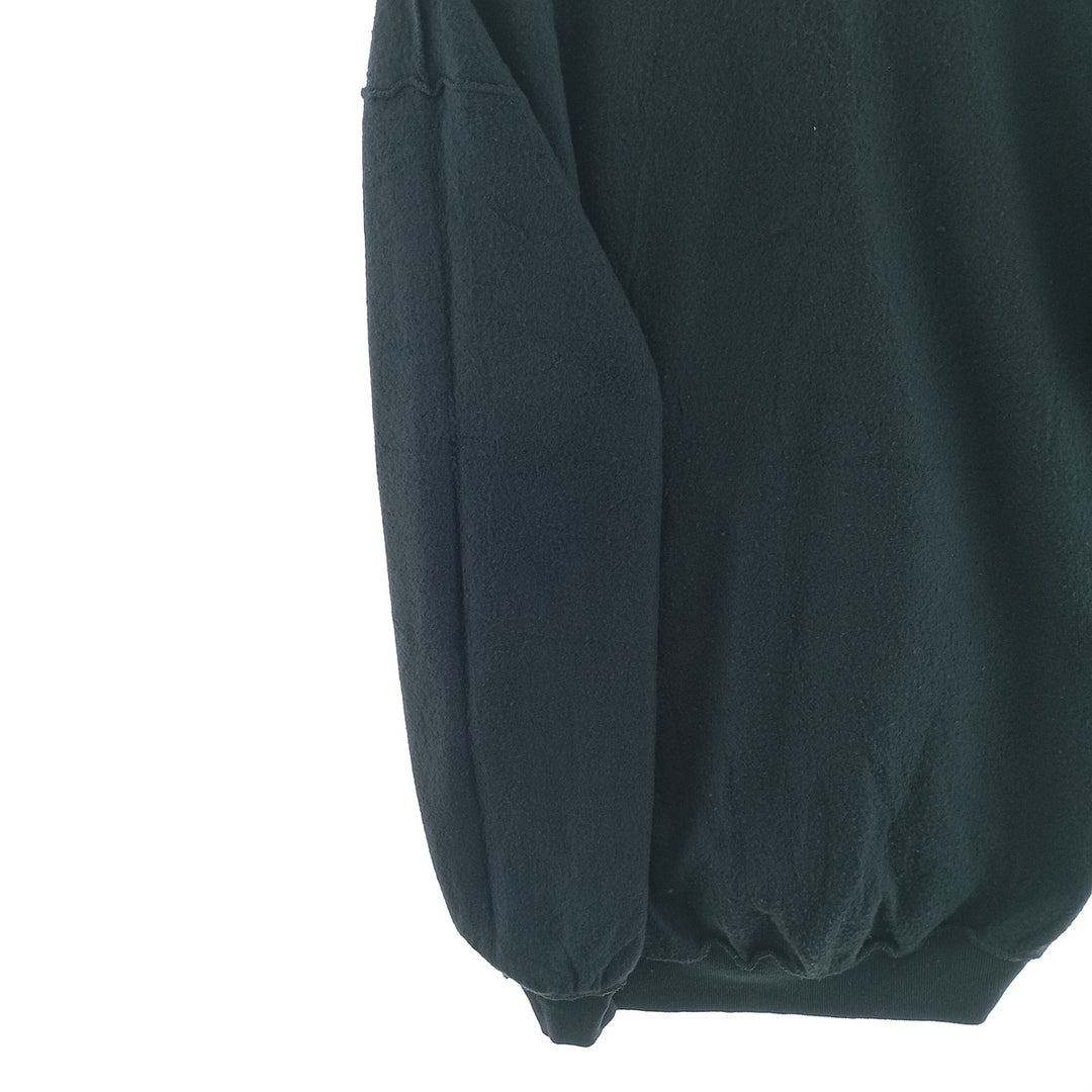 90'S Jerzees Plain Blank Sweatshirt Trainer Made in USA Men's XL Vintage cotton black type Vintage Second Hand