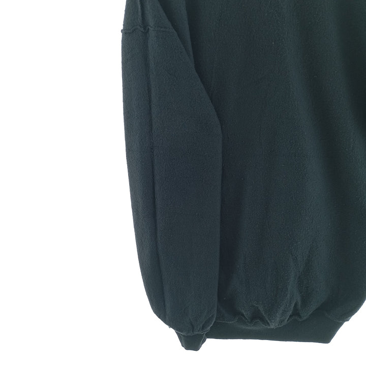 90'S Jerzees Plain Blank Sweatshirt Trainer Made in USA Men's XL Vintage cotton black type Vintage Second Hand