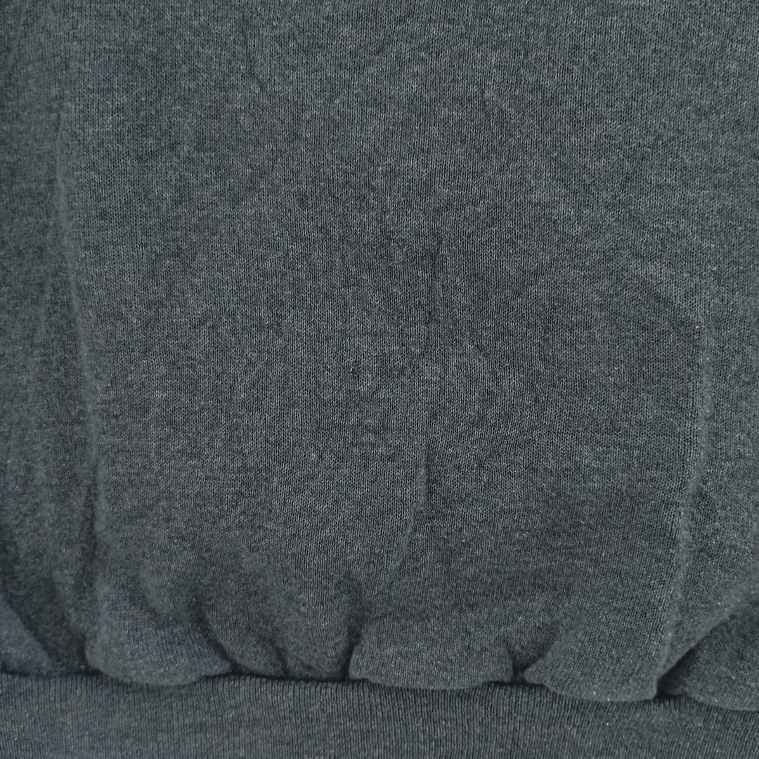 90'S Vintage NUCLEUS Blank Sweatshirt, Made in USA, Men's XXL cotton Charcoal Vintage Second Hand