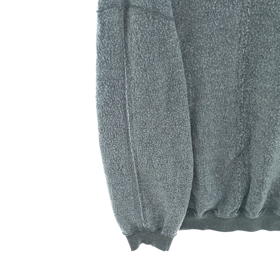 90'S Vintage NUCLEUS Blank Sweatshirt, Made in USA, Men's XXL cotton Charcoal Vintage Second Hand