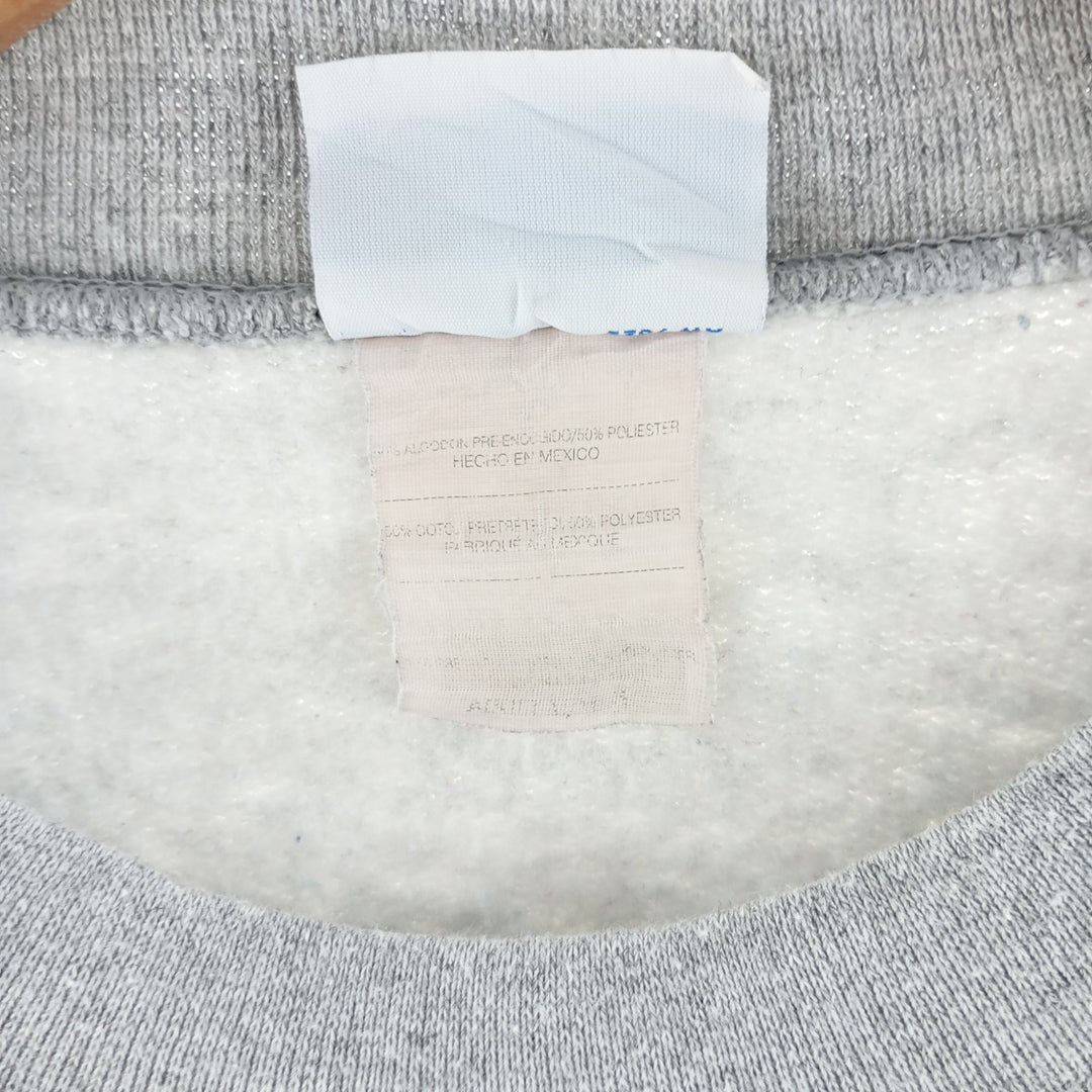 PORT and COMPANY plain blank sweatshirt, men's size XL cotton gray type Vintage Second Hand