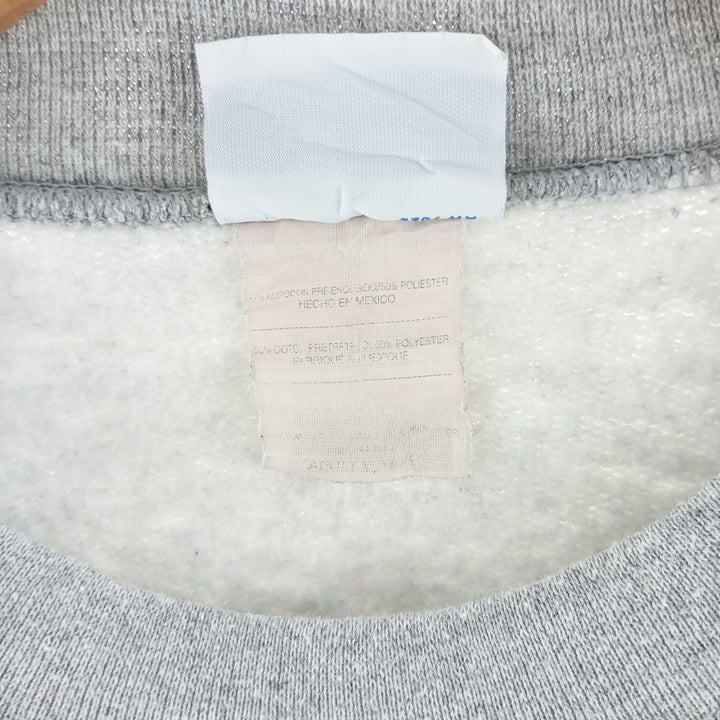 PORT and COMPANY plain blank sweatshirt, men's size XL cotton gray type Vintage Second Hand