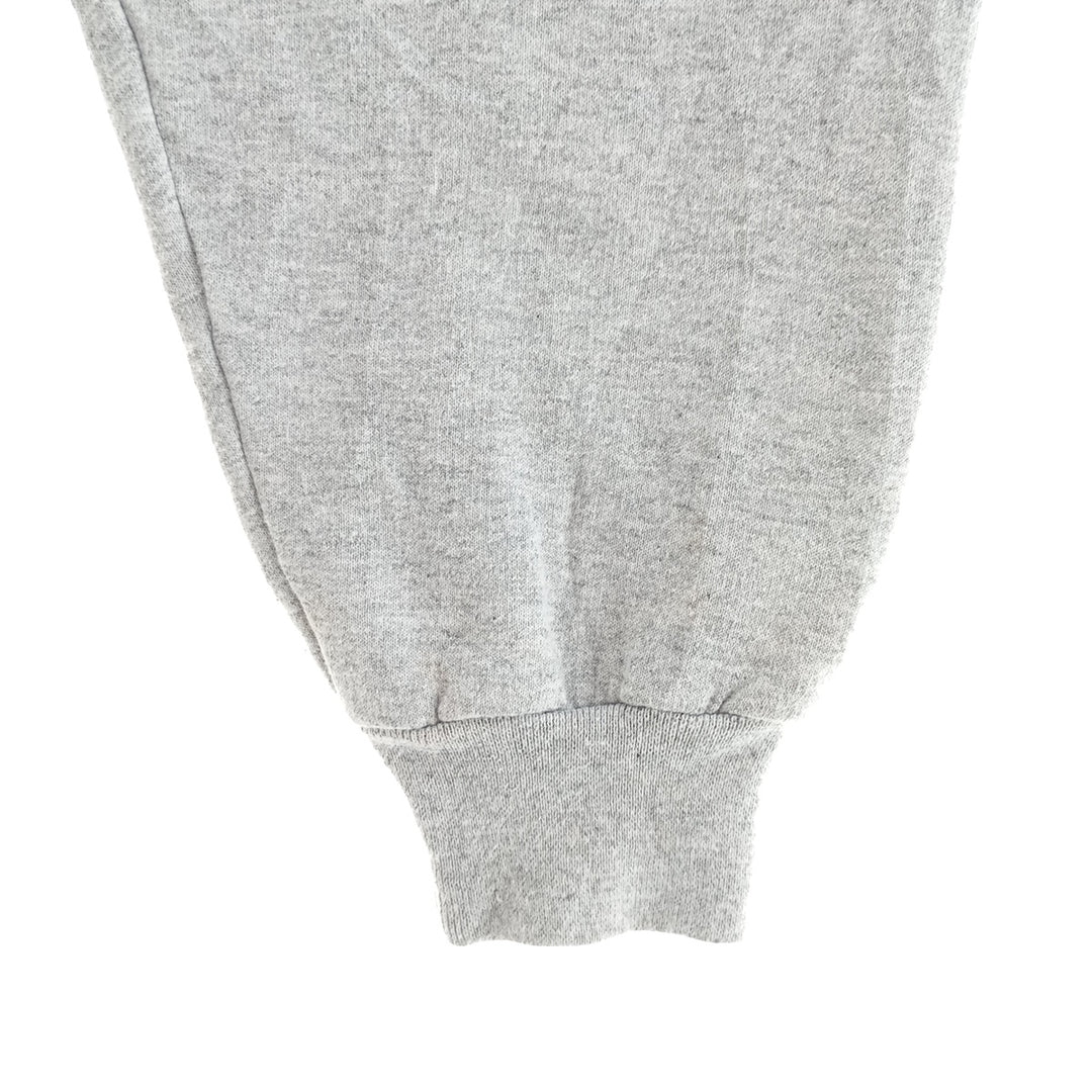 PORT and COMPANY plain blank sweatshirt, men's size XL cotton gray type Vintage Second Hand