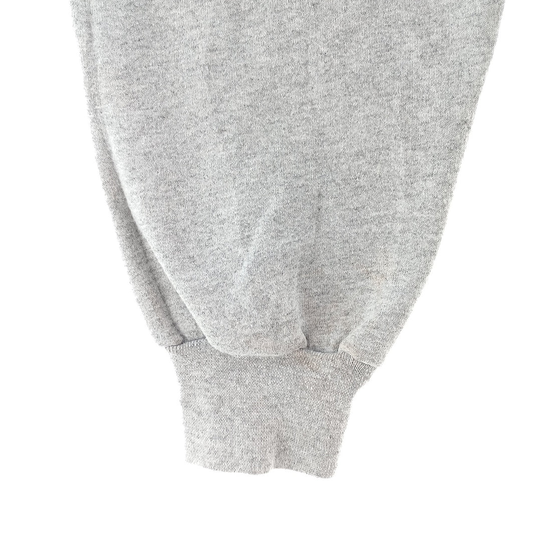 PORT and COMPANY plain blank sweatshirt, men's size XL cotton gray type Vintage Second Hand