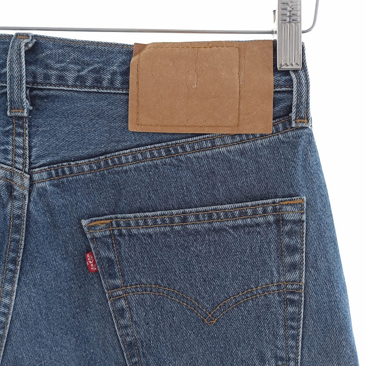 90'S Levi's 501 Euro Model Straight Denim Pants Made in Canada Men's W29 Vintage cotton blue type Vintage Second Hand