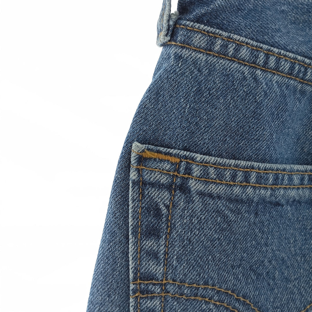 90'S Levi's 501 Euro Model Straight Denim Pants Made in Canada Men's W29 Vintage cotton blue type Vintage Second Hand