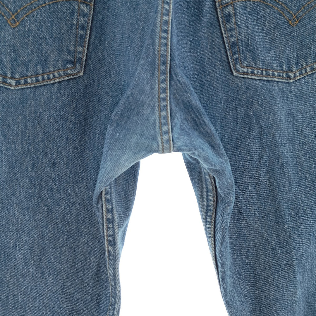 90'S Levi's 501 Euro Model Straight Denim Pants Made in Canada Men's W29 Vintage cotton blue type Vintage Second Hand