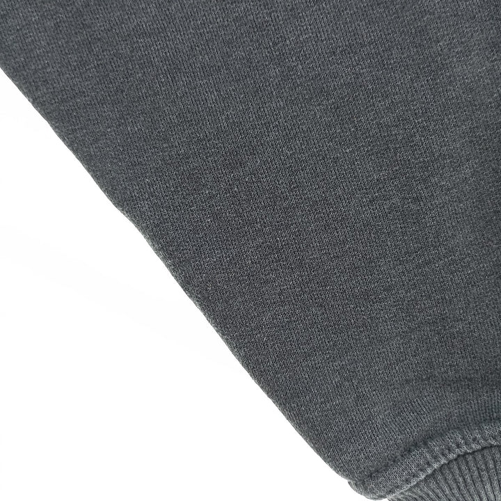 90'S Russell PLUMA plain blank sweatshirt, sweatshirt, men's size L, vintage cotton Charcoal Vintage Second Hand