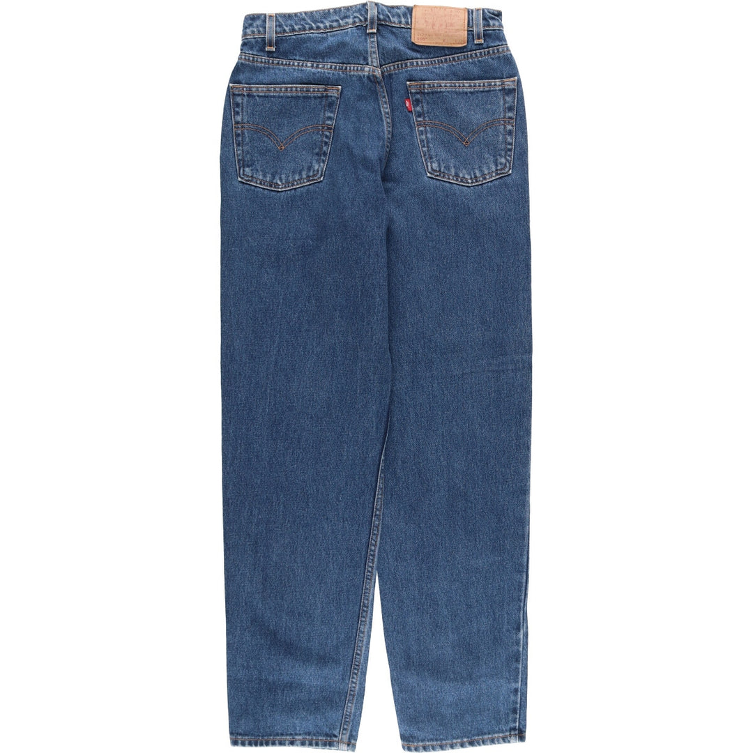 90'S Levi's 550 Relaxed Fit Tapered Denim Pants Men's W30 Vintage cotton blue type Vintage Second Hand