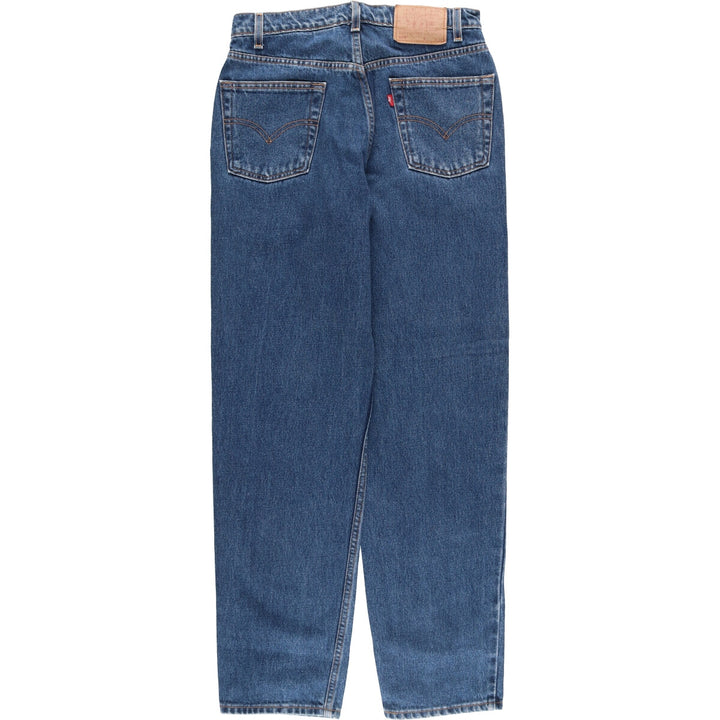 90'S Levi's 550 Relaxed Fit Tapered Denim Pants Men's W30 Vintage cotton blue type Vintage Second Hand