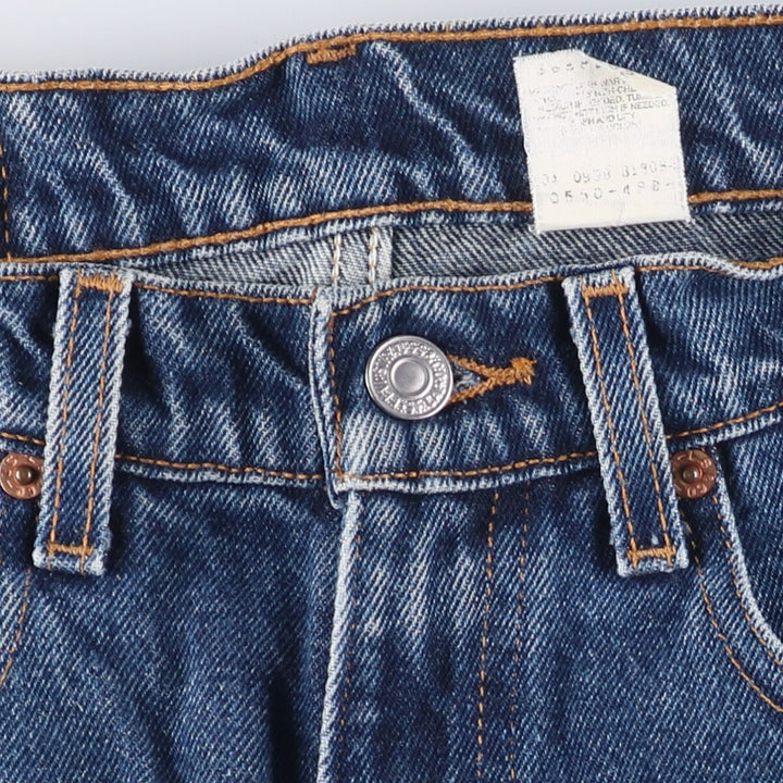 90'S Levi's 550 Relaxed Fit Tapered Denim Pants Men's W30 Vintage cotton blue type Vintage Second Hand