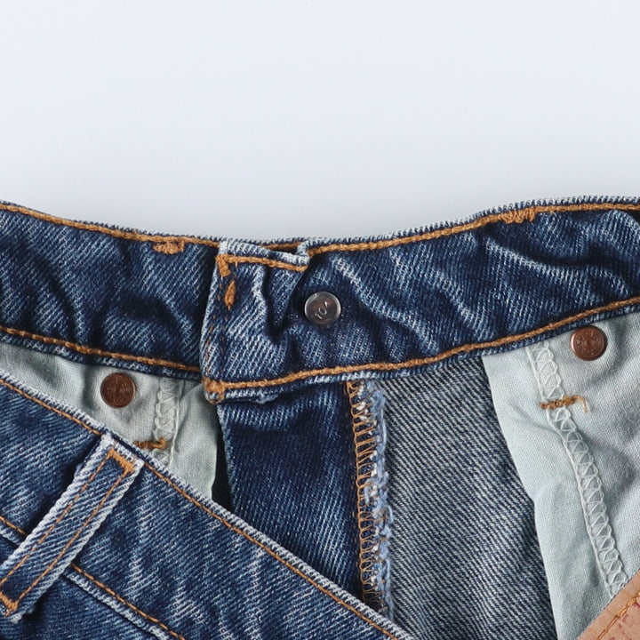 90'S Levi's 550 Relaxed Fit Tapered Denim Pants Men's W30 Vintage cotton blue type Vintage Second Hand