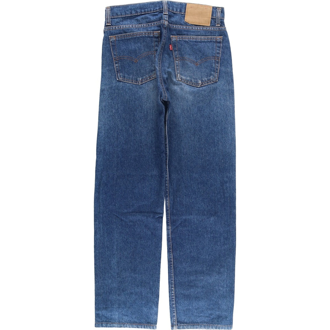 Levi's 505 Tapered Denim Pants, Made in USA, Men's, Size W29 cotton blue type Vintage Second Hand