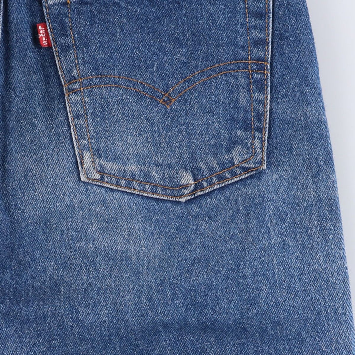 Levi's 505 Tapered Denim Pants, Made in USA, Men's, Size W29 cotton blue type Vintage Second Hand