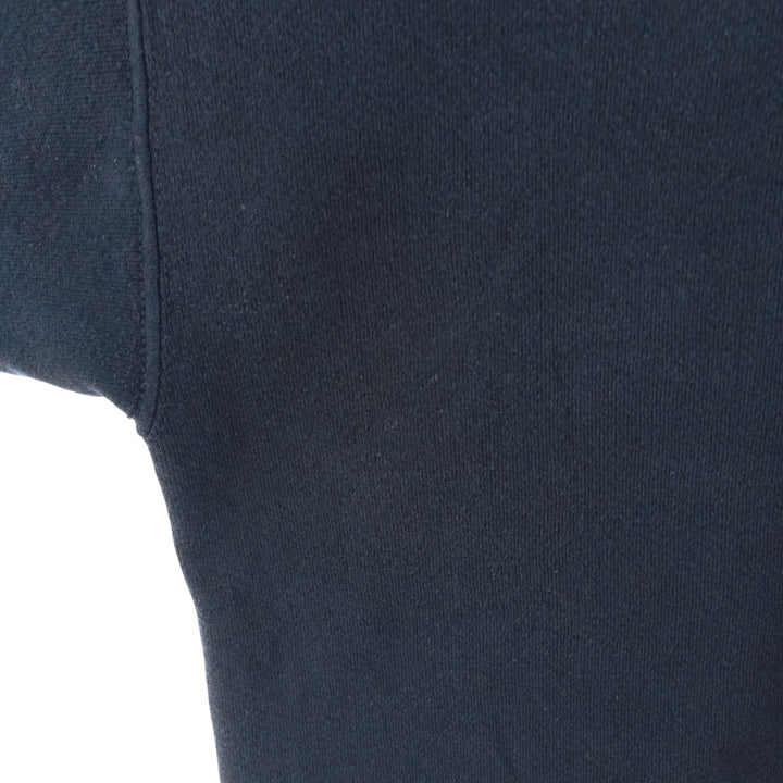 Vintage 90'S ANDHURST plain blank sweatshirt, made in the USA, men's size XL cotton navy blue type Vintage Second Hand