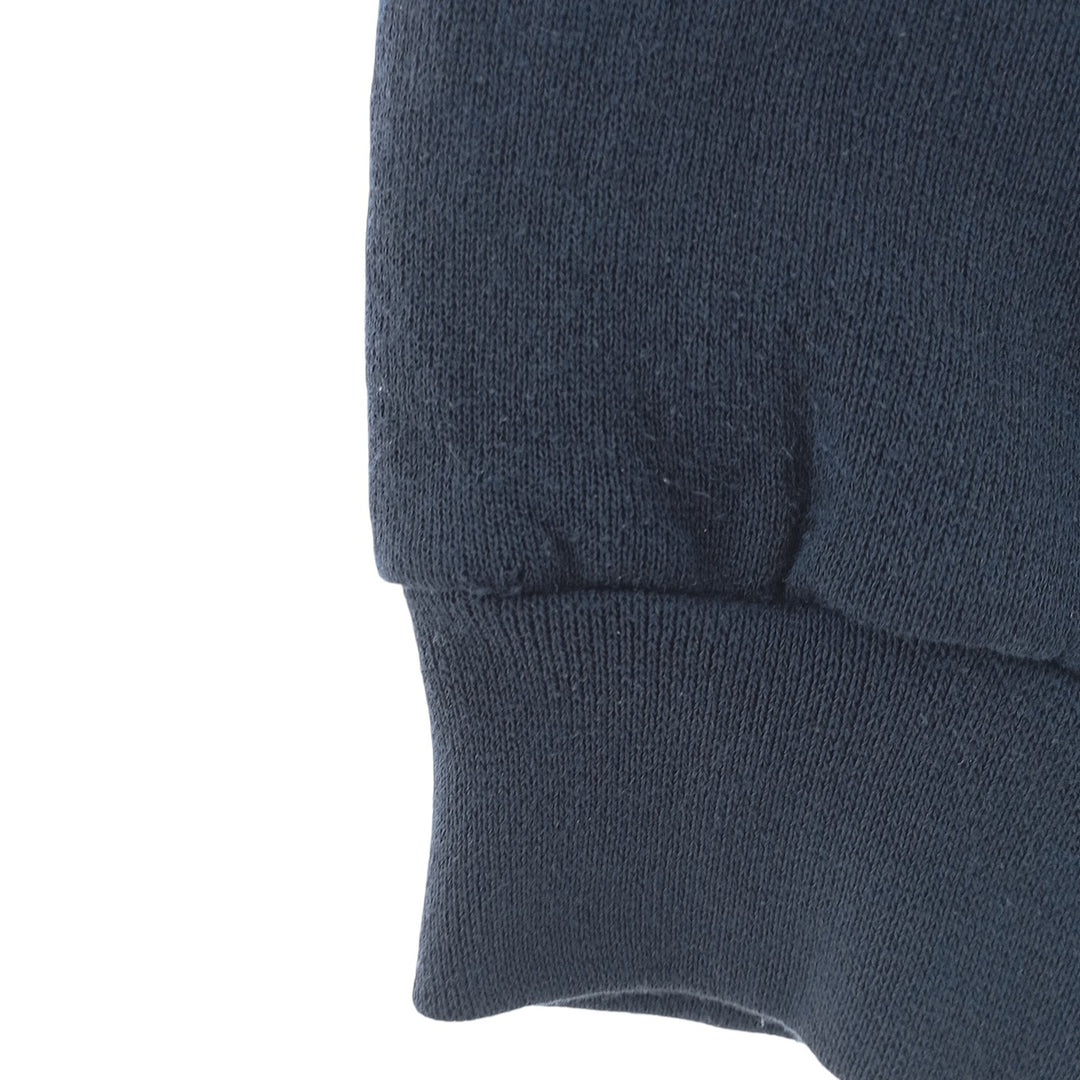 Vintage 90'S ANDHURST plain blank sweatshirt, made in the USA, men's size XL cotton navy blue type Vintage Second Hand