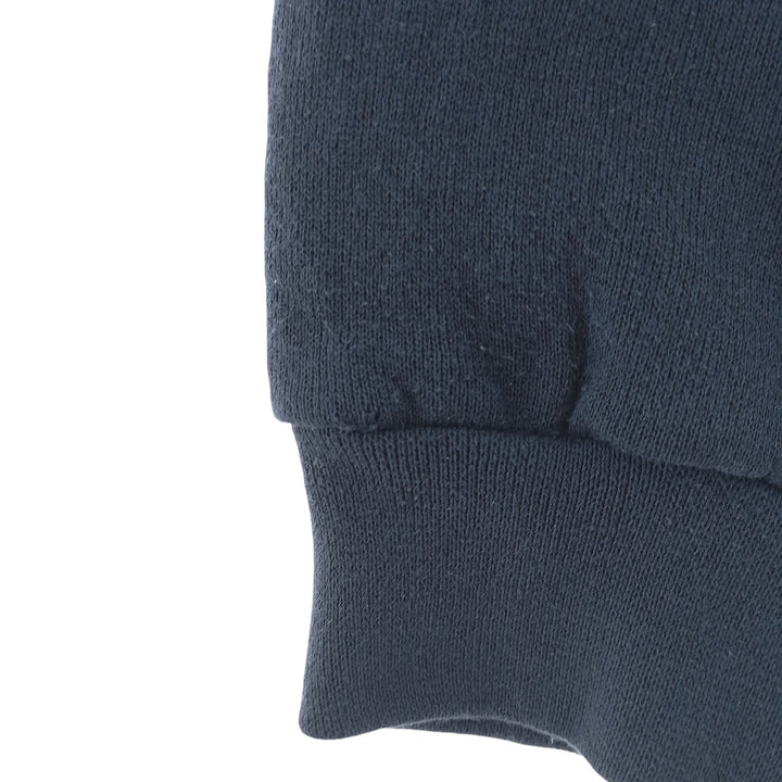 Vintage 90'S ANDHURST plain blank sweatshirt, made in the USA, men's size XL cotton navy blue type Vintage Second Hand