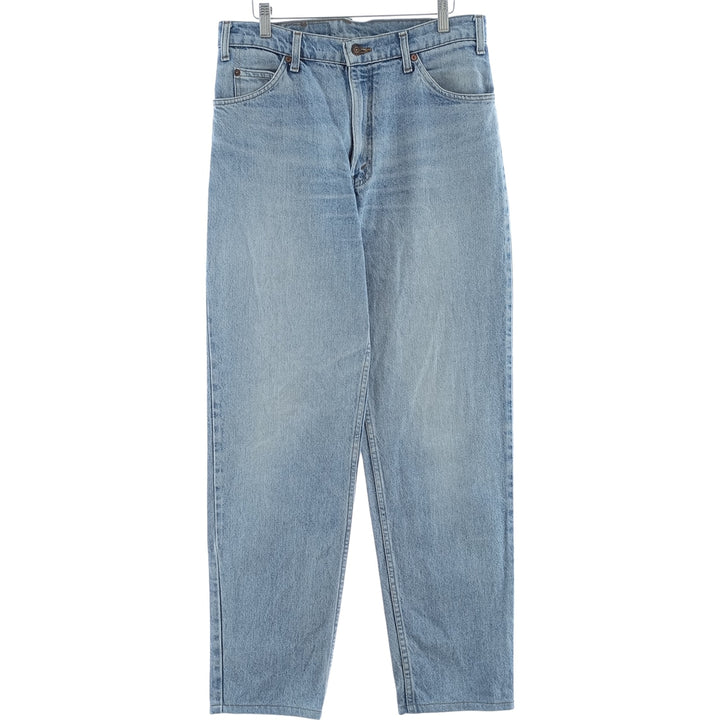 90'S Levi's 550 Orange Tab Tapered Denim Pants Men's W33 Vintage unclear blue type Vintage Second Hand