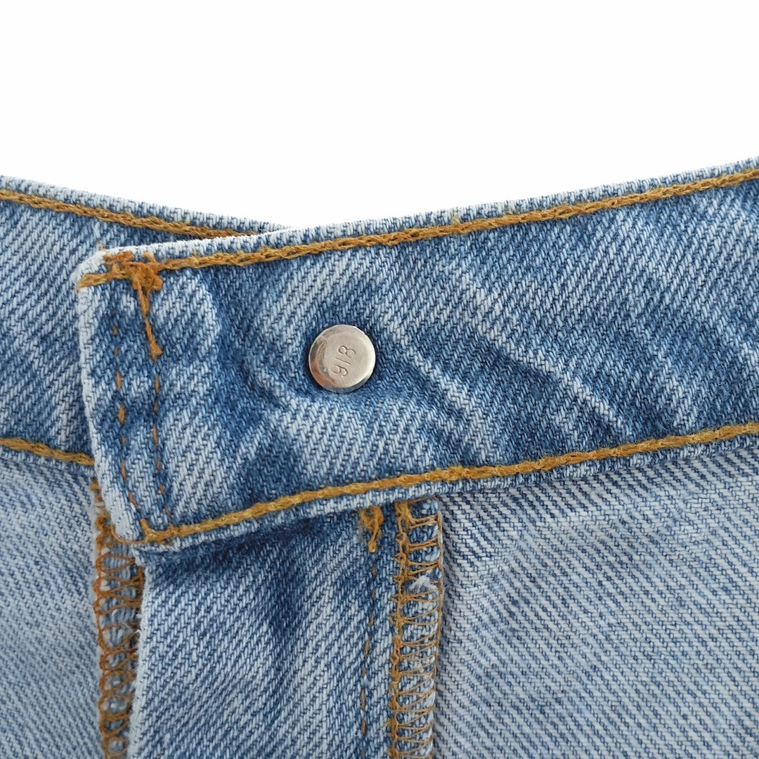 90'S Levi's 550 Orange Tab Tapered Denim Pants Men's W33 Vintage unclear blue type Vintage Second Hand