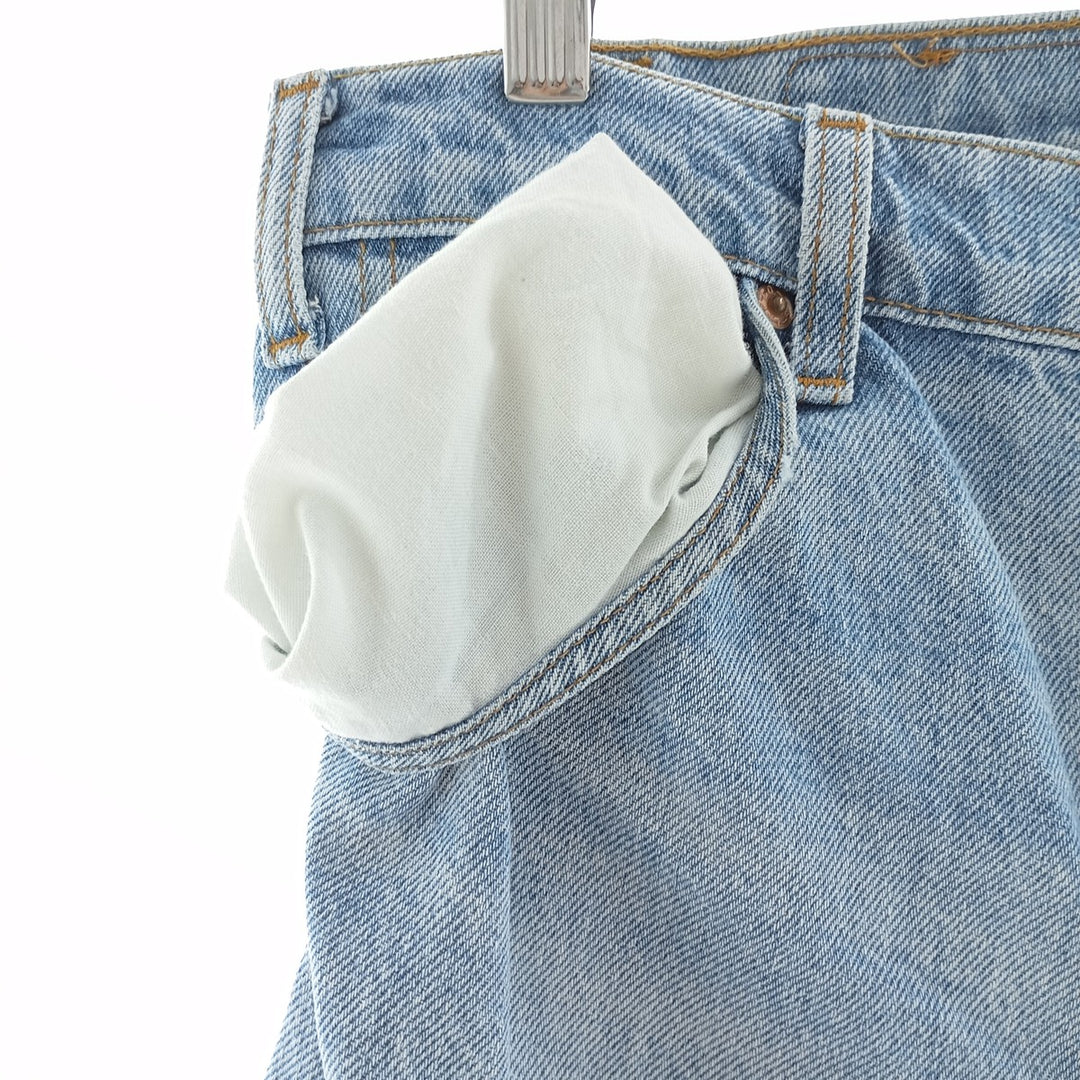 90'S Levi's 550 Orange Tab Tapered Denim Pants Men's W33 Vintage unclear blue type Vintage Second Hand