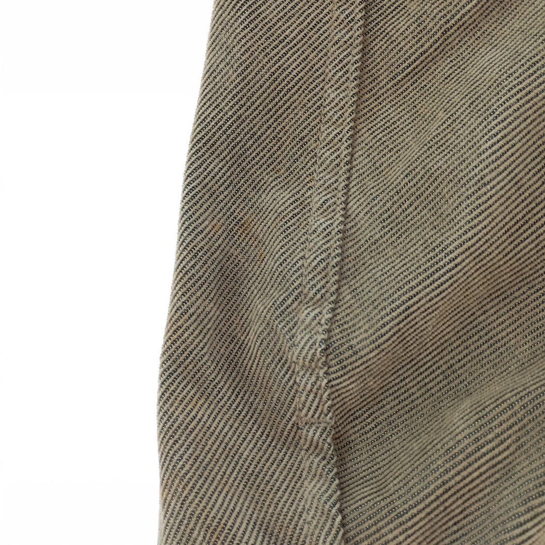 00'S Levi's ENGINEERED Euro model draped corduroy jacket, men's size S polyester beige type brown Vintage Second Hand