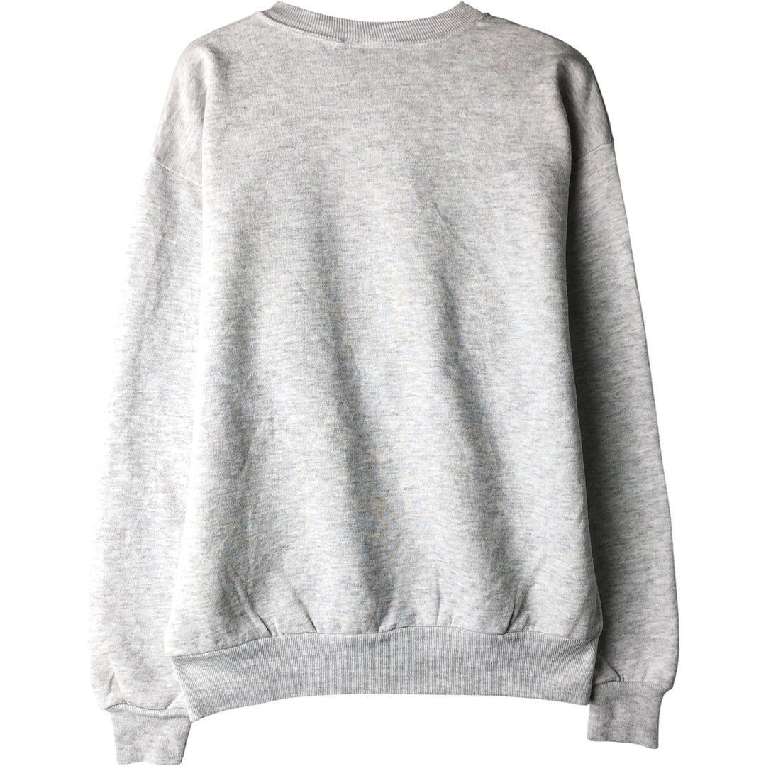 Vintage 90'S COLLEGE LANE plain blank sweatshirt, made in the USA, size M, men's cotton gray type Vintage Second Hand