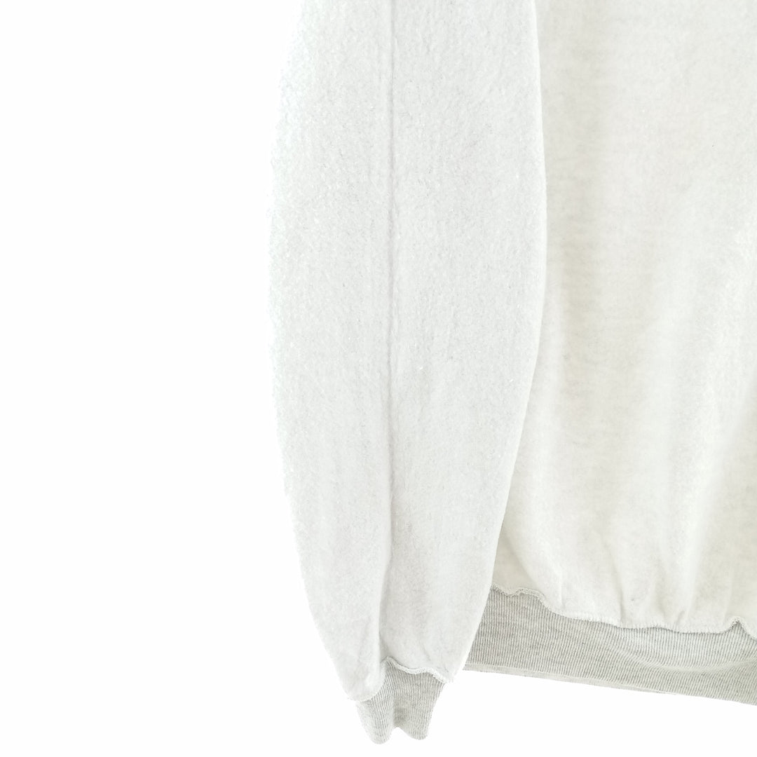 Vintage 90'S COLLEGE LANE plain blank sweatshirt, made in the USA, size M, men's cotton gray type Vintage Second Hand