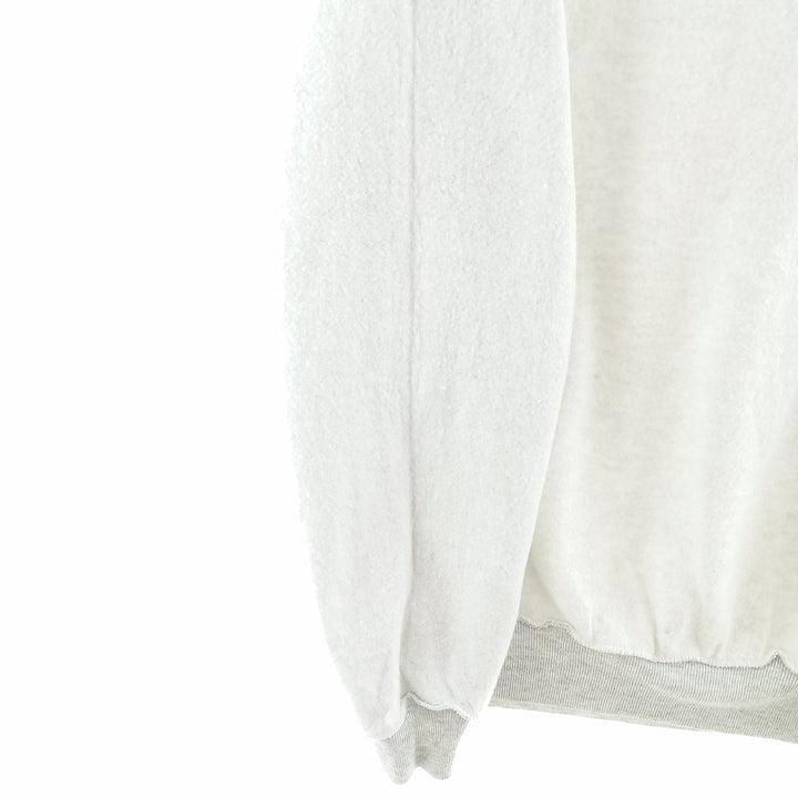 Vintage 90'S COLLEGE LANE plain blank sweatshirt, made in the USA, size M, men's cotton gray type Vintage Second Hand