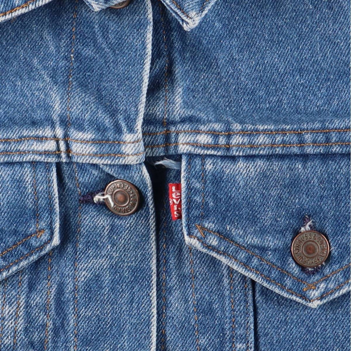 Vintage Levi's 76381-1212 denim jacket, made in the USA, size M. cotton blue type Vintage Second Hand