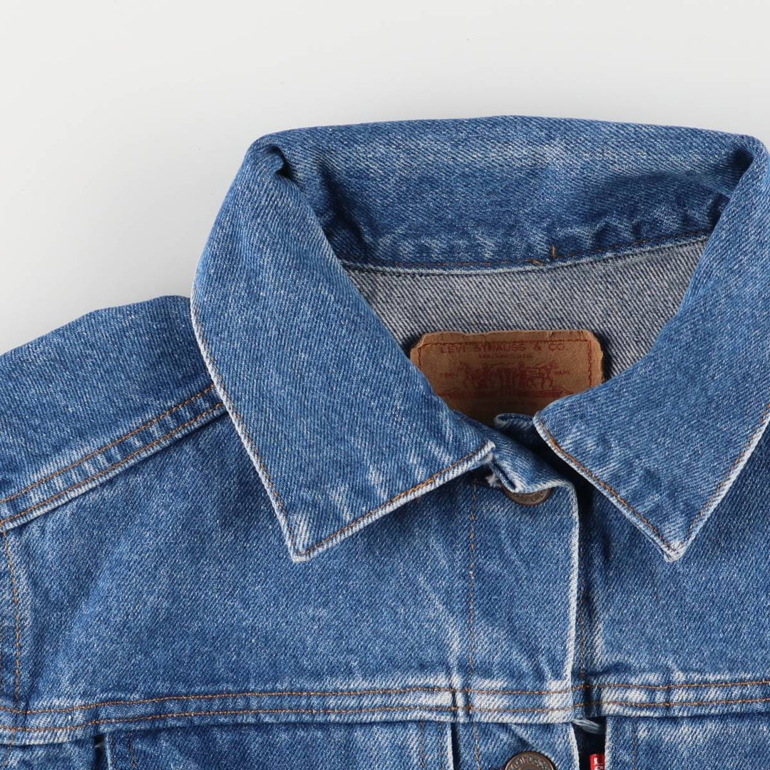 Vintage Levi's 76381-1212 denim jacket, made in the USA, size M. cotton blue type Vintage Second Hand