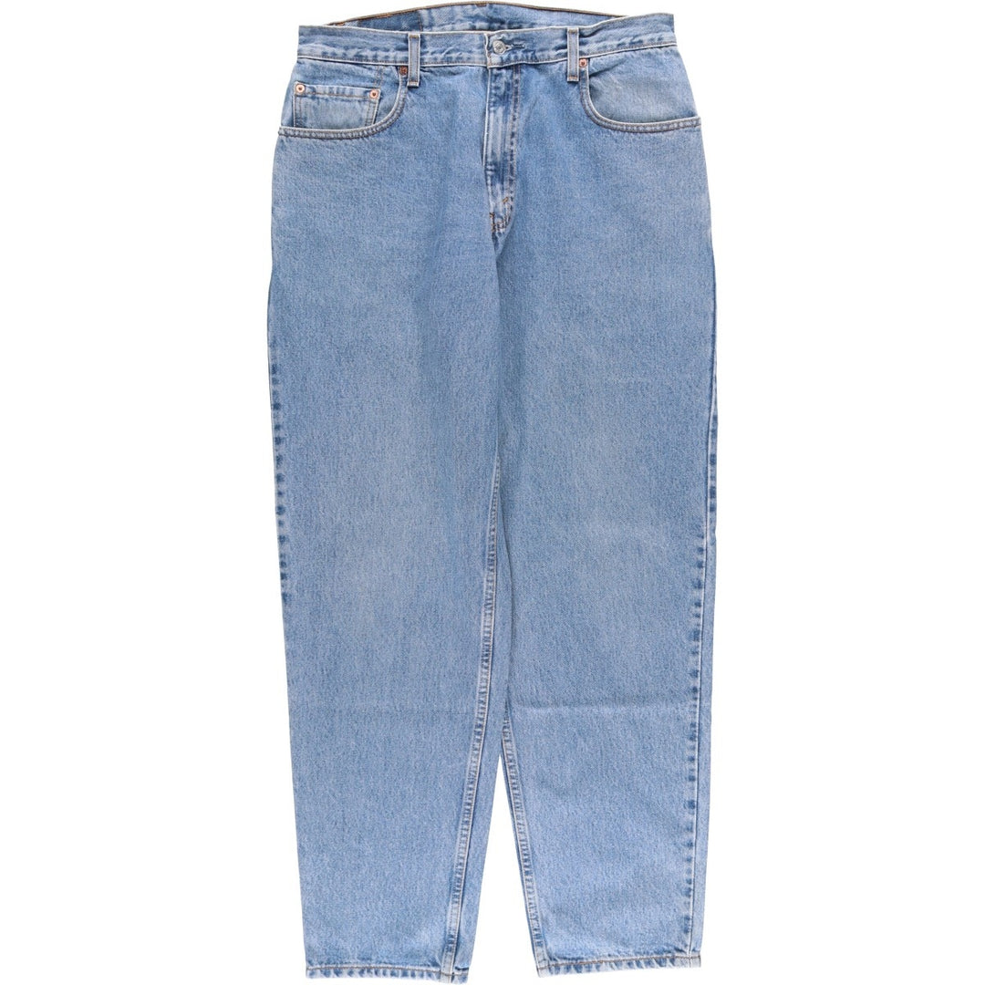 00'S Levi's 560 LOOSE FIT TAPERED LEG tapered denim pants for men, size w34 cotton blue type Vintage Second Hand