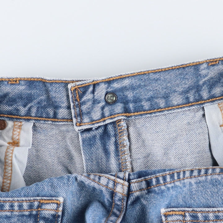 00'S Levi's 560 LOOSE FIT TAPERED LEG tapered denim pants for men, size w34 cotton blue type Vintage Second Hand