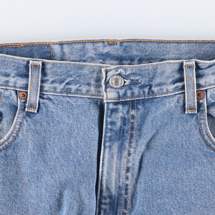 00'S Levi's 560 LOOSE FIT TAPERED LEG tapered denim pants for men, size w34 cotton blue type Vintage Second Hand