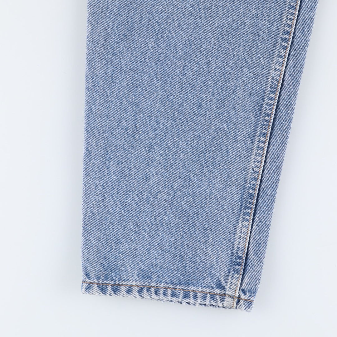 00'S Levi's 560 LOOSE FIT TAPERED LEG tapered denim pants for men, size w34 cotton blue type Vintage Second Hand