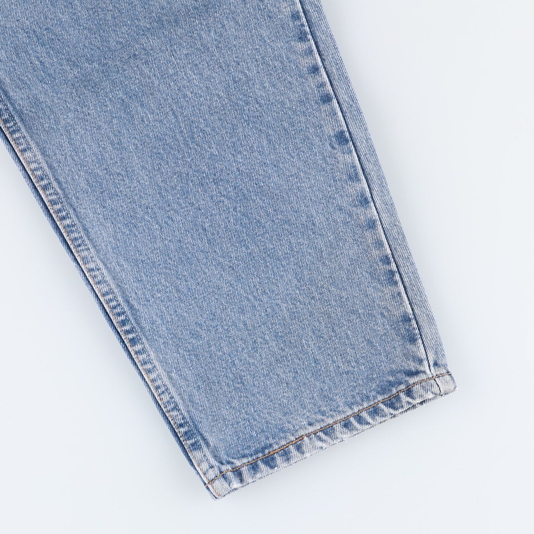 00'S Levi's 560 LOOSE FIT TAPERED LEG tapered denim pants for men, size w34 cotton blue type Vintage Second Hand