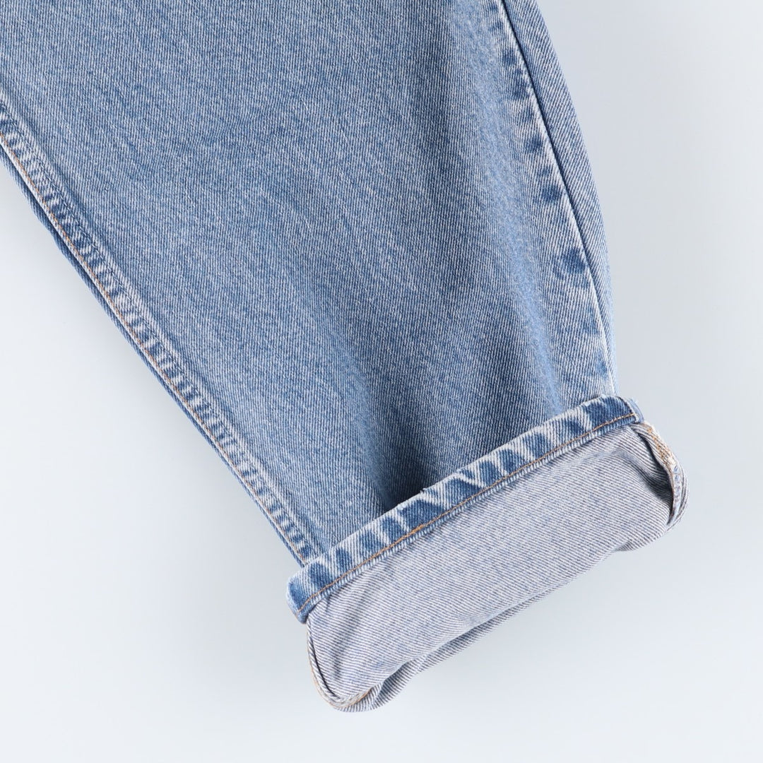00'S Levi's 560 LOOSE FIT TAPERED LEG tapered denim pants for men, size w34 cotton blue type Vintage Second Hand