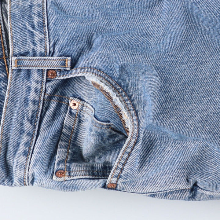 00'S Levi's 560 LOOSE FIT TAPERED LEG tapered denim pants for men, size w34 cotton blue type Vintage Second Hand