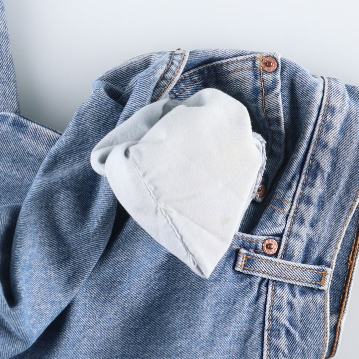 00'S Levi's 560 LOOSE FIT TAPERED LEG tapered denim pants for men, size w34 cotton blue type Vintage Second Hand