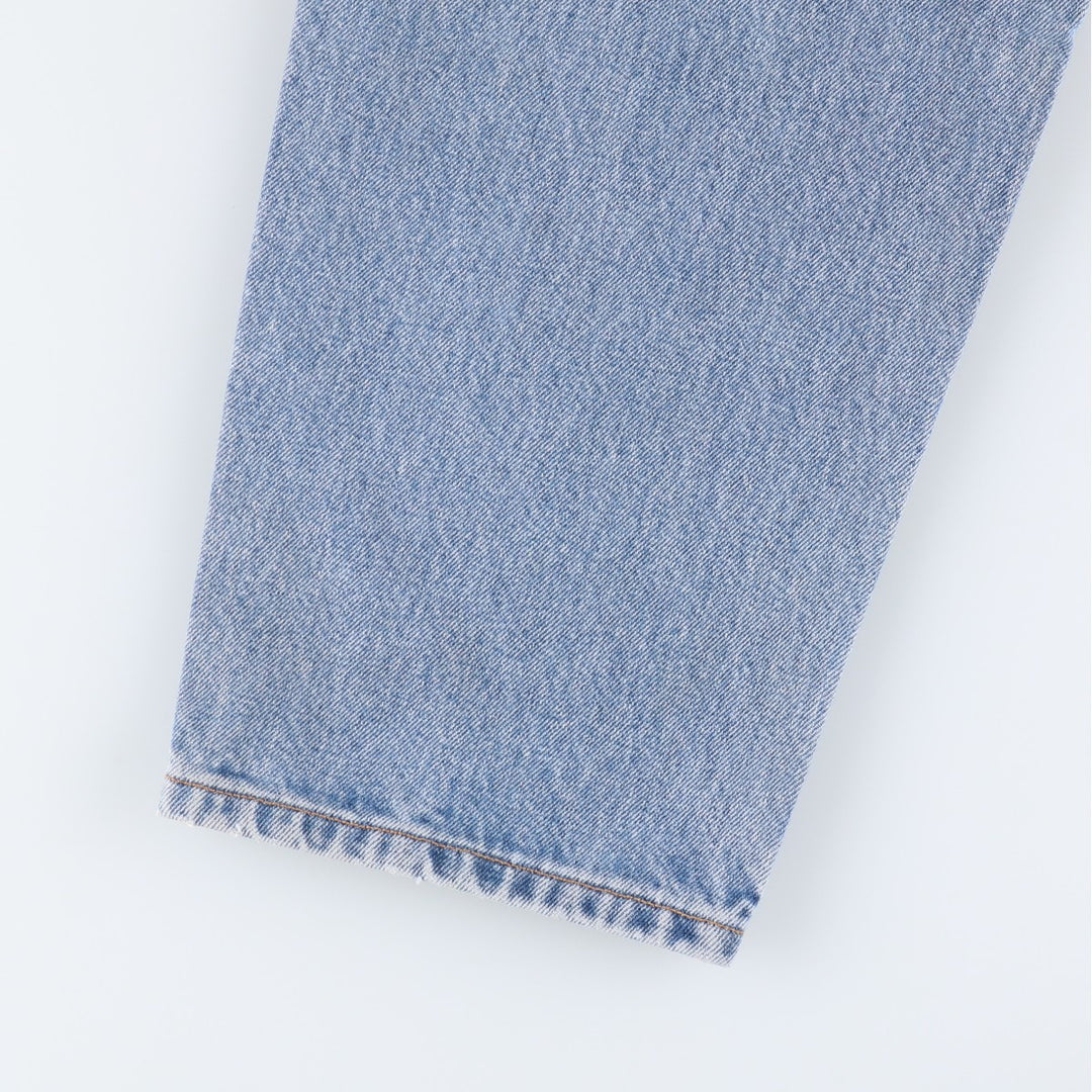 00'S Levi's 560 LOOSE FIT TAPERED LEG tapered denim pants for men, size w34 cotton blue type Vintage Second Hand