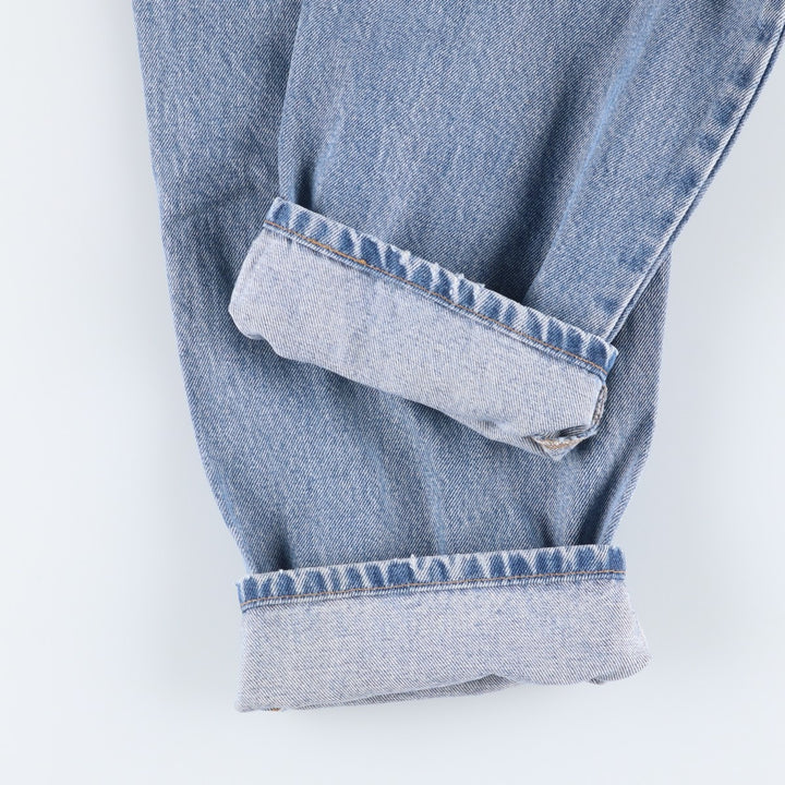 00'S Levi's 560 LOOSE FIT TAPERED LEG tapered denim pants for men, size w34 cotton blue type Vintage Second Hand