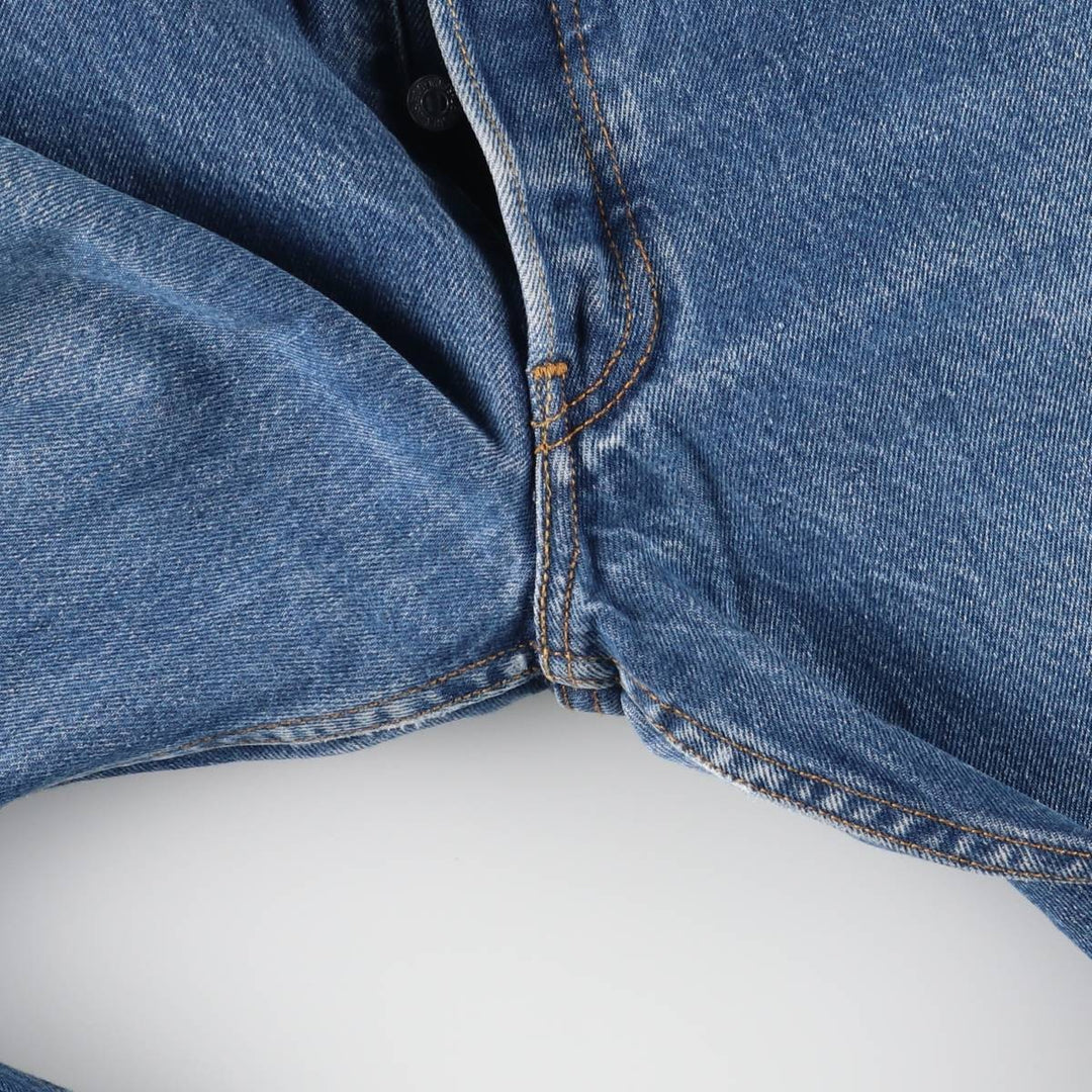 Levi's 501 straight denim pants for men, size W33 cotton blue type Vintage Second Hand