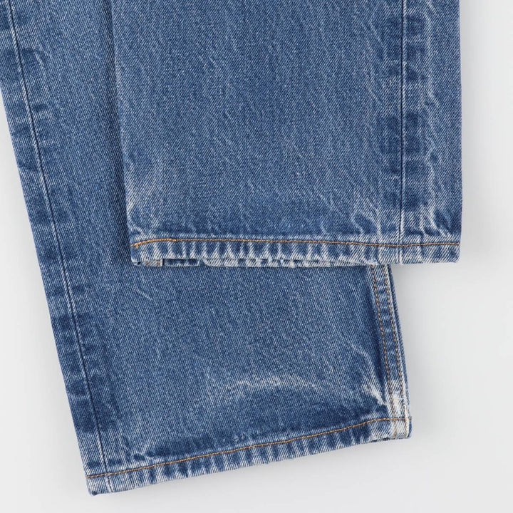 Levi's 501 straight denim pants for men, size W33 cotton blue type Vintage Second Hand