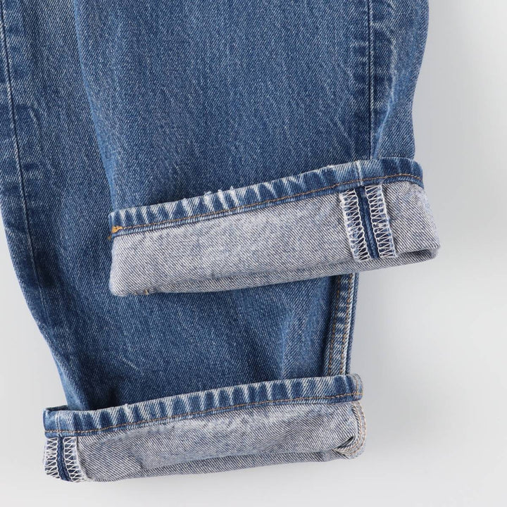 Levi's 501 straight denim pants for men, size W33 cotton blue type Vintage Second Hand