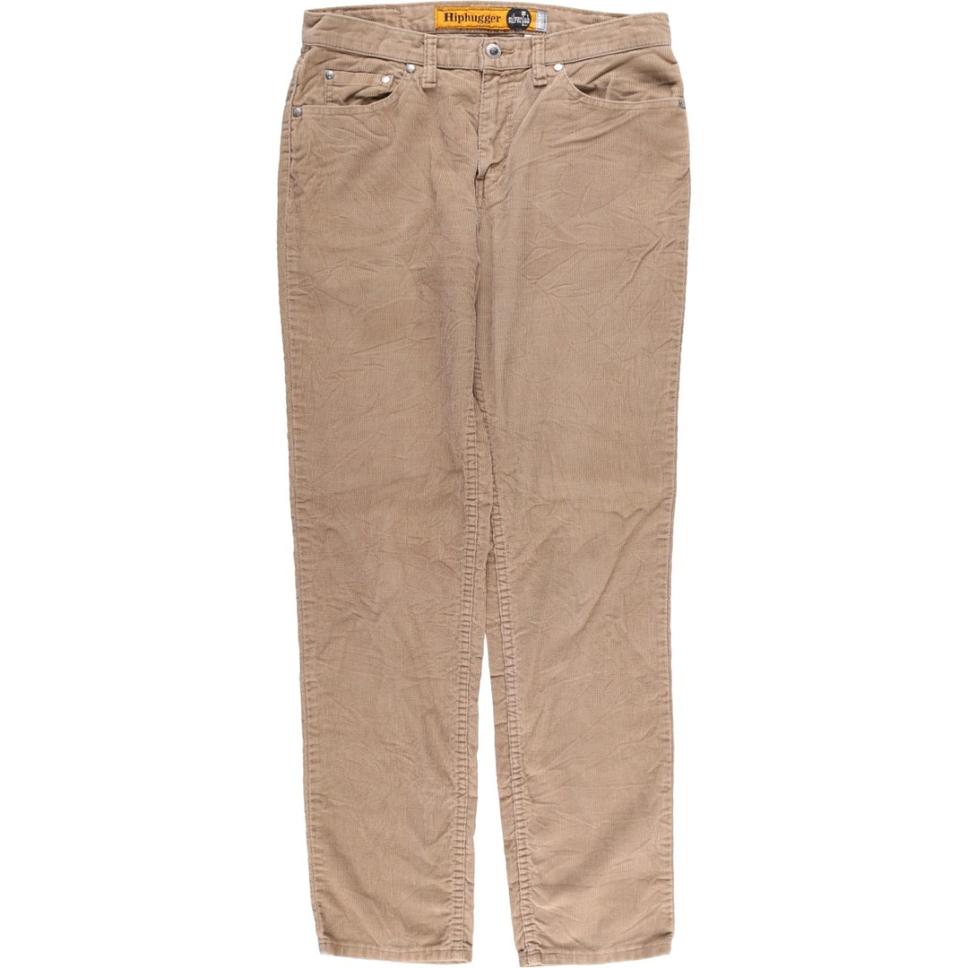 Vintage 80s-90'S Levi's Silver Tab Hiphugger Corduroy Pants, Men's, Size W31 cotton Beige type Vintage Second Hand