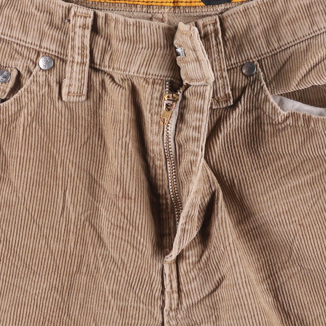 Vintage 80s-90'S Levi's Silver Tab Hiphugger Corduroy Pants, Men's, Size W31 cotton Beige type Vintage Second Hand