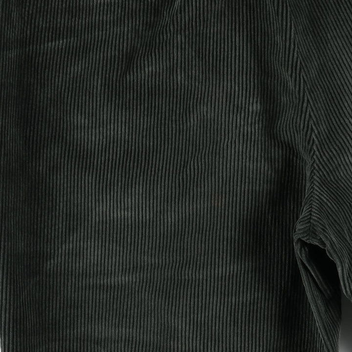 Brooks Brothers ELLIOT Wide-Ribbed Two-Pleated Corduroy Pants, Men's, Size W35 cotton Green type dark green Vintage Second Hand