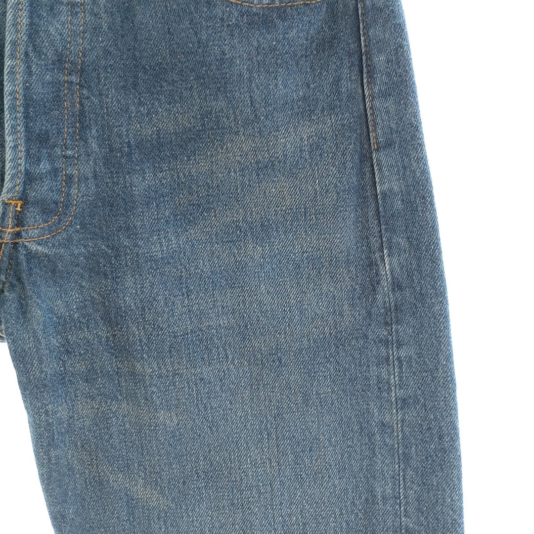 90'S Levi's 501 Straight Denim Pants Made in USA Women's L (w28) Vintage unclear blue type Vintage Second Hand