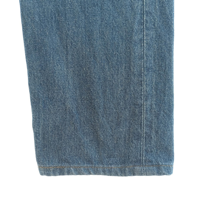 90'S Levi's 501 Straight Denim Pants Made in USA Women's L (w28) Vintage unclear blue type Vintage Second Hand